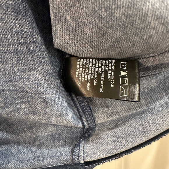 Navy and White Dress with Cardigan small - Picture 5 of 6